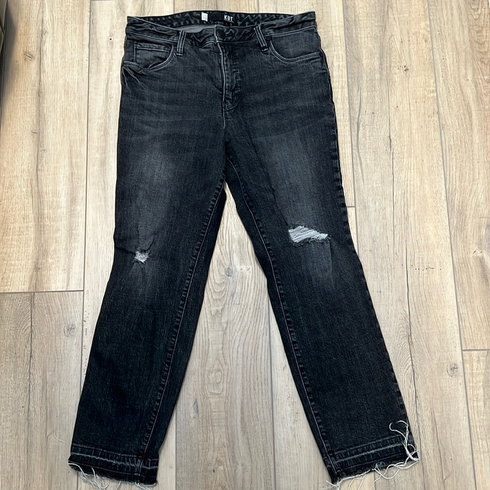 Black denim